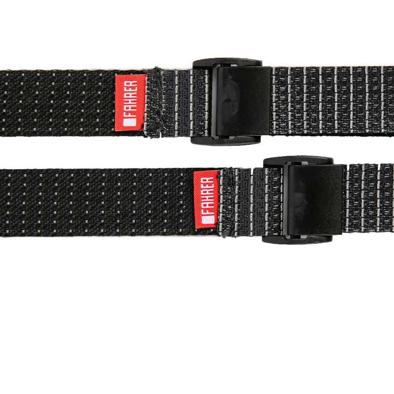 Fahrer cargo mini strap reflectie xl 70x2cm zwart (2 stuks) afbeelding