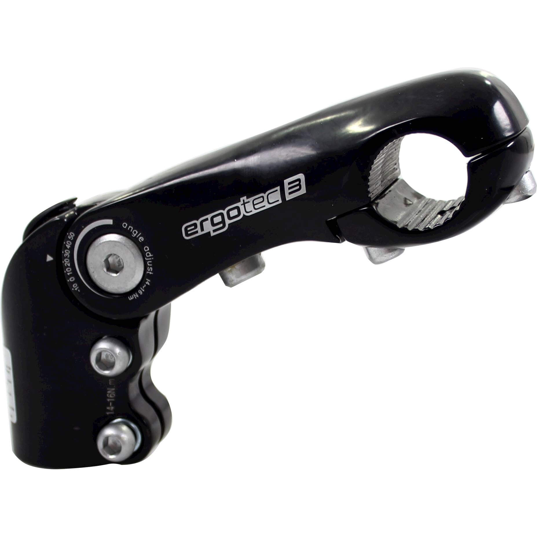 Ergotec stuurpen ahead 40 kobra vario 25.4/110 zwart