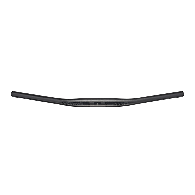 Ergotec stuur moon 31.8/625mm aluminium level 4 zwart