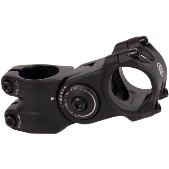 Ergotec stuurpen ahead octopus2 31.8/75 zwart zand