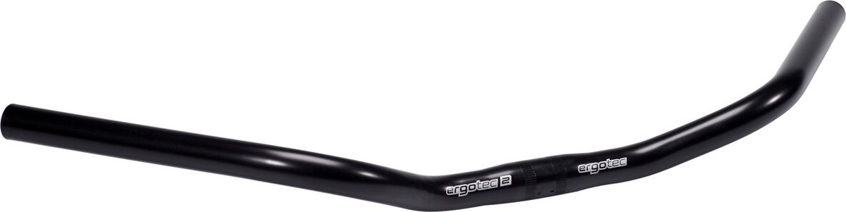 Ergotec stuurbocht trekking 25.4 alu zwart afbeelding