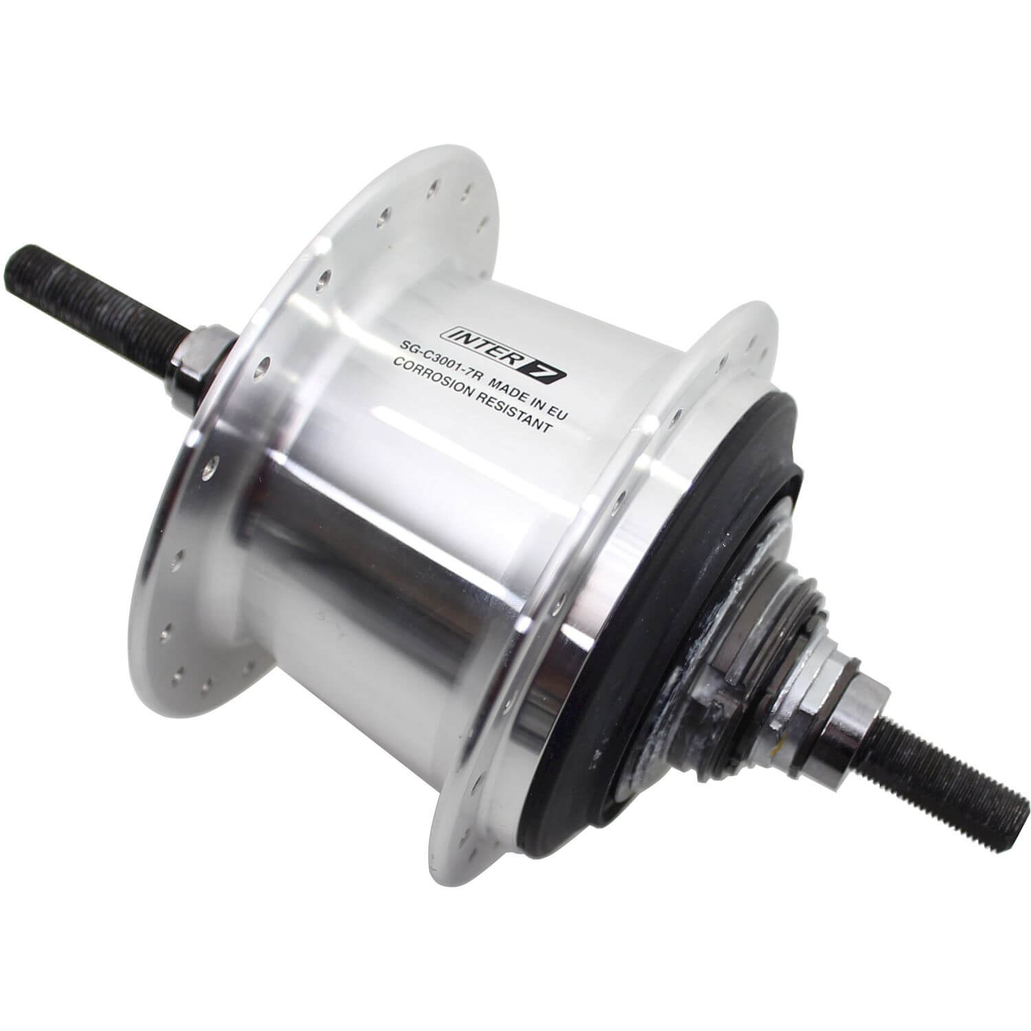 Shimano versnellingsnaaf nexus 7-sp c3001 36g r-brake zilver afbeelding