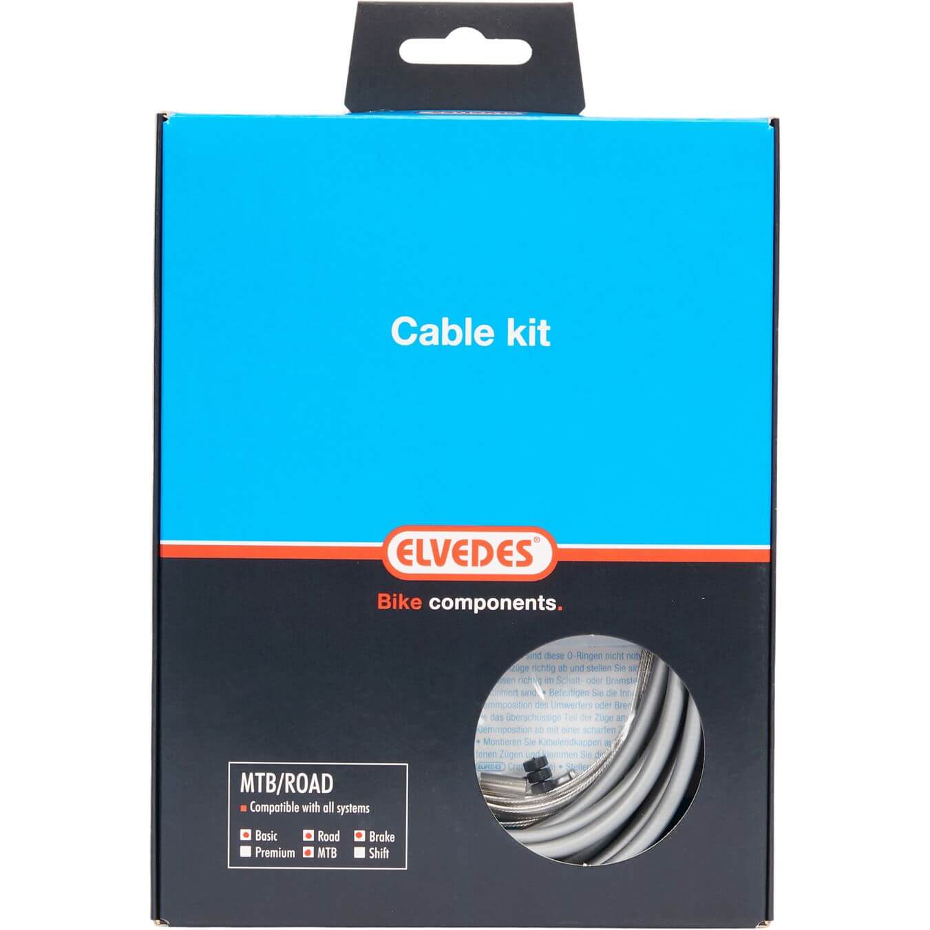 Shimano Elvedes remkabelkit atb/race universeel zilver 2015010 afbeelding