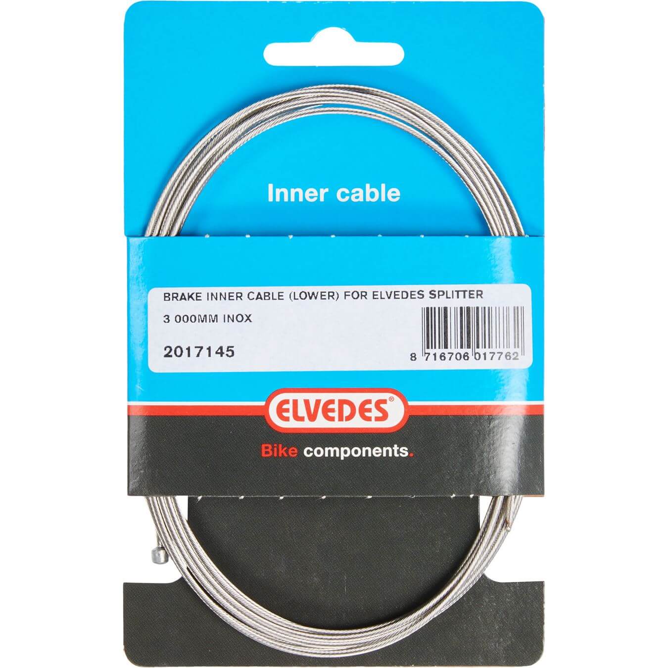 Elvedes binnenkabel 3000mm 49 rvs tbv kabelsplitter 22017145 afbeelding