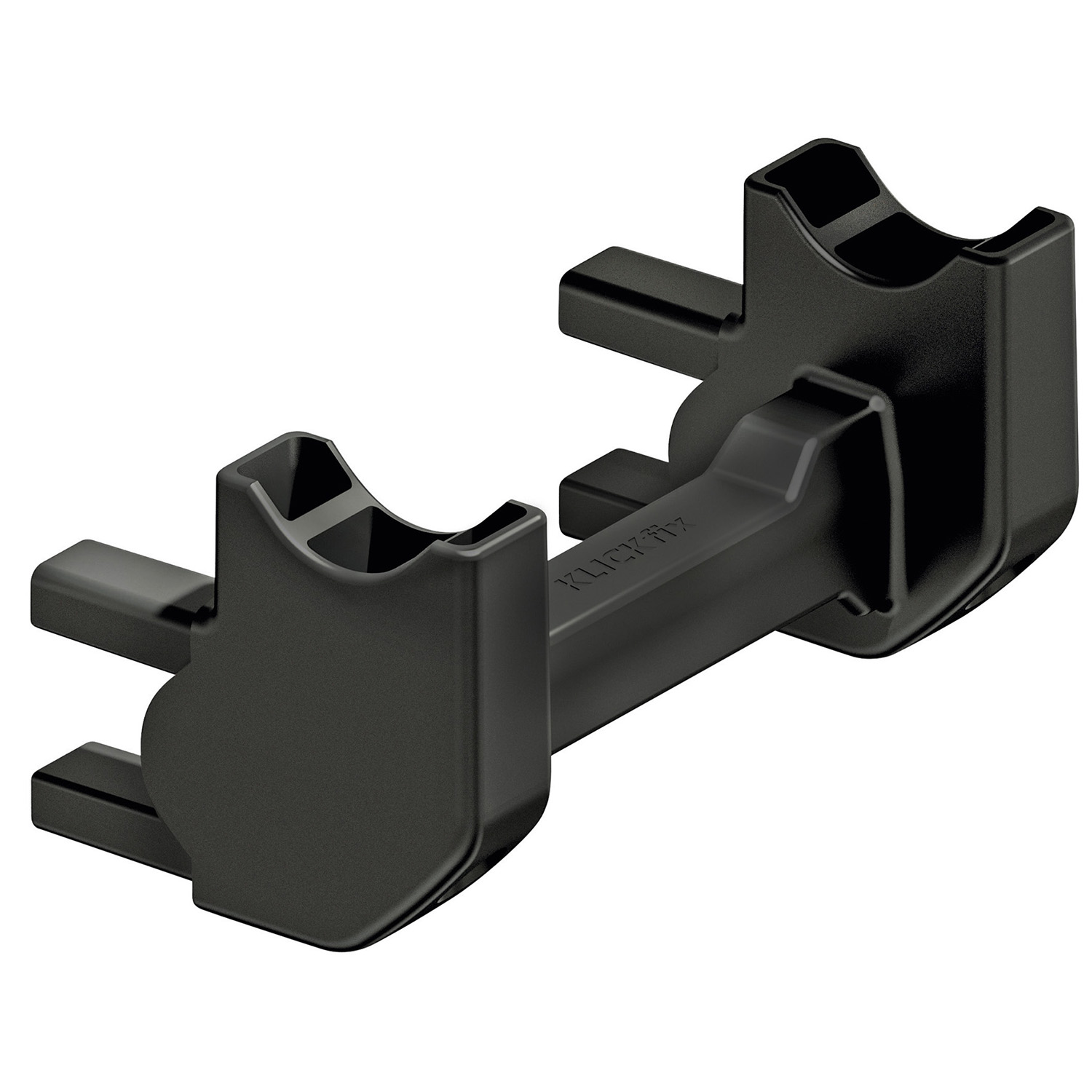 Klickfix afstand adapter e 90 graden zwart afbeelding