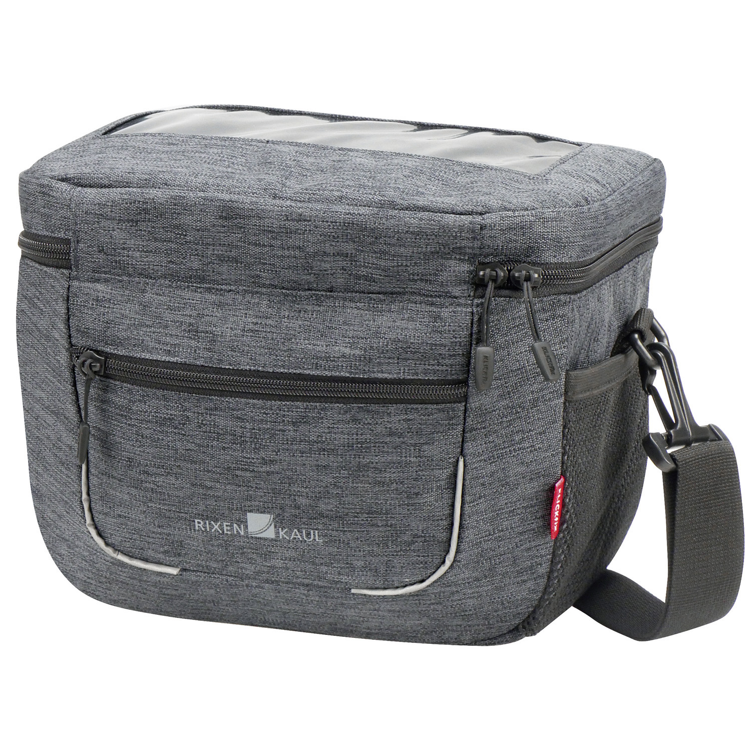 Klickfix stuurtas aventour city 6.5l grijs afbeelding