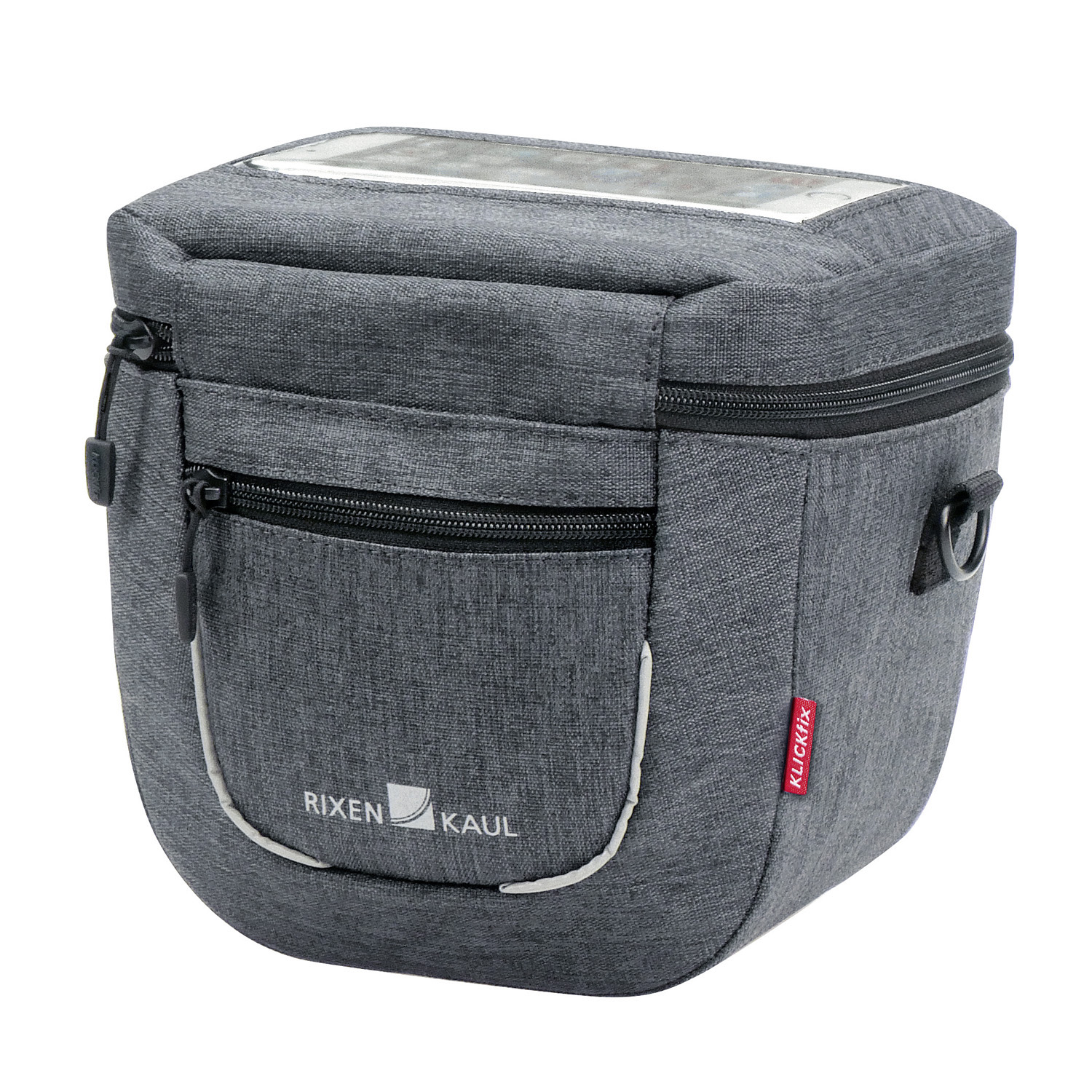 Klickfix stuurtas aventour compact city 3l grijs afbeelding