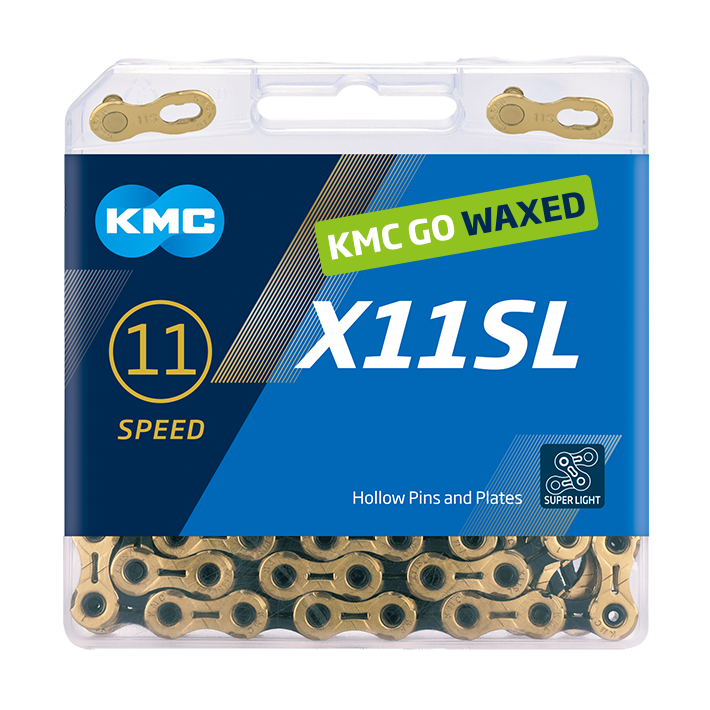 KMC x11sl waxed chain 11-speed afbeelding 1