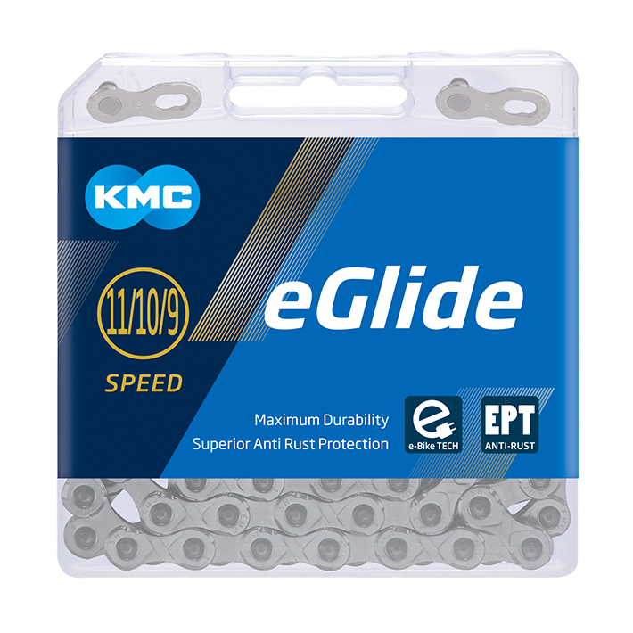 KMC chains eglide ept 9/1 1/2 x 11/128 132gl f.cues afbeelding