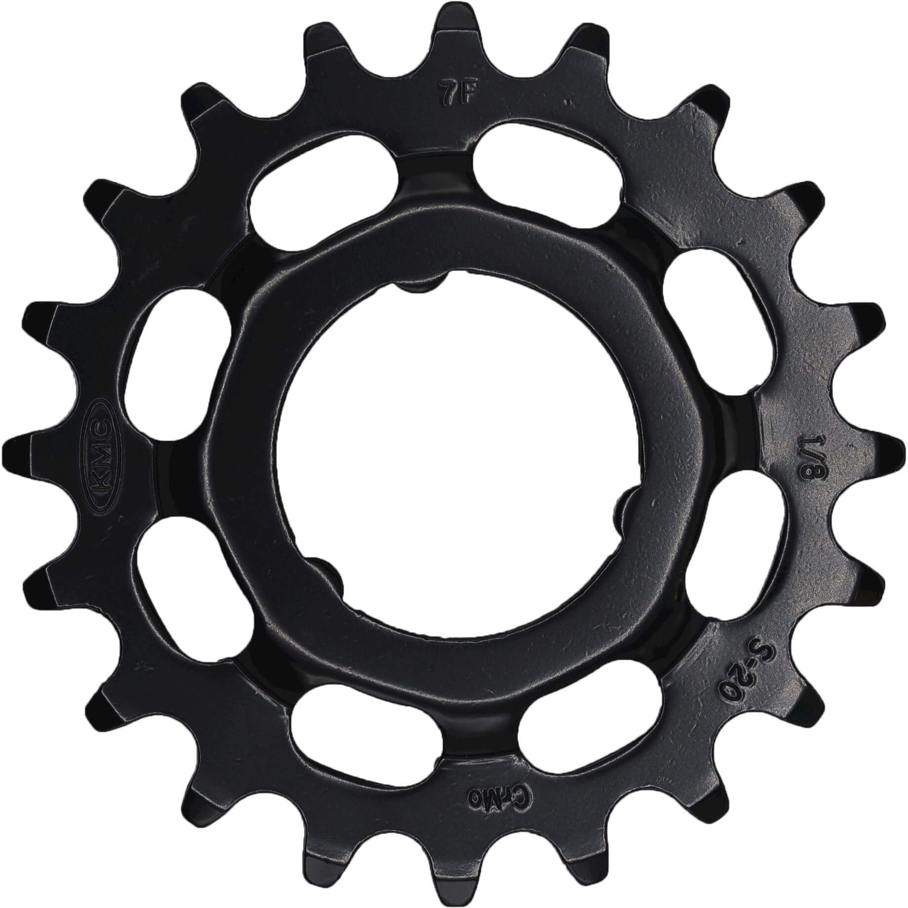 KMC tandwiel 22t shimano 1/8 zwart afbeelding