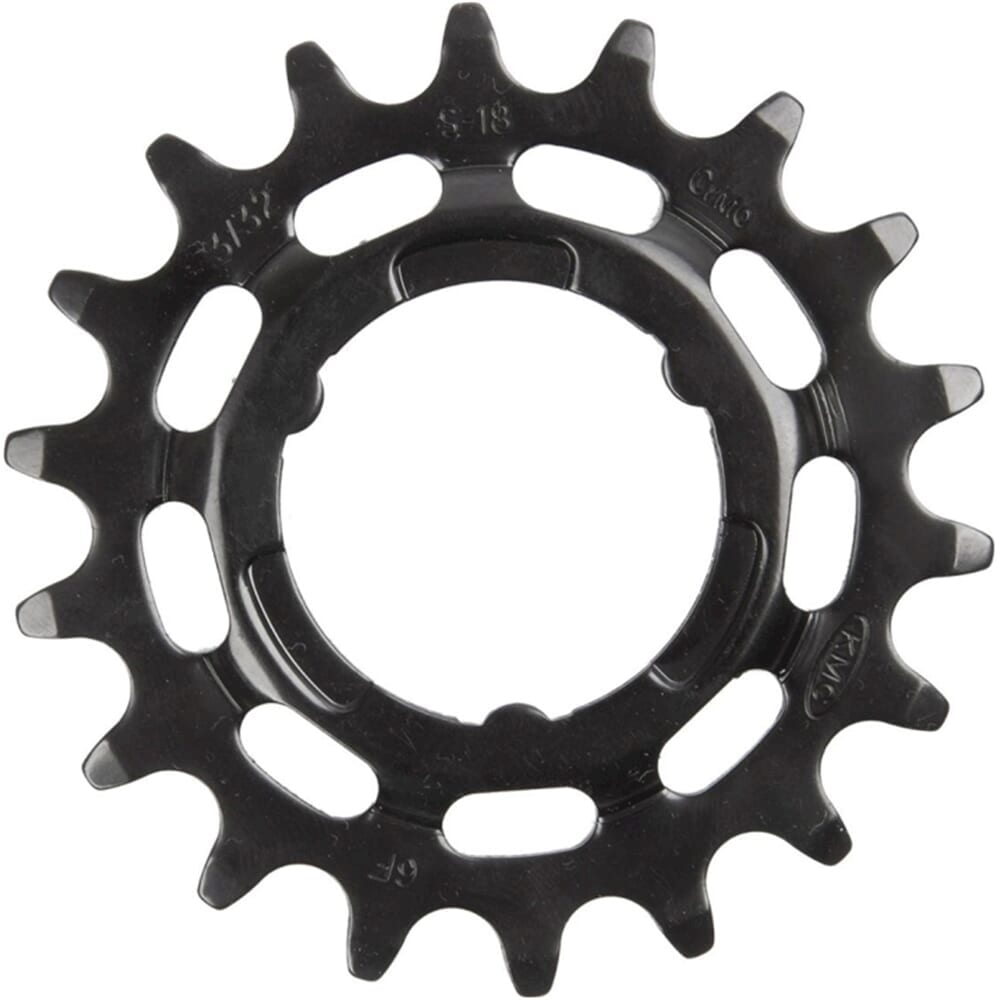 KMC kettingblad 20t shimano 3/32 - zwart