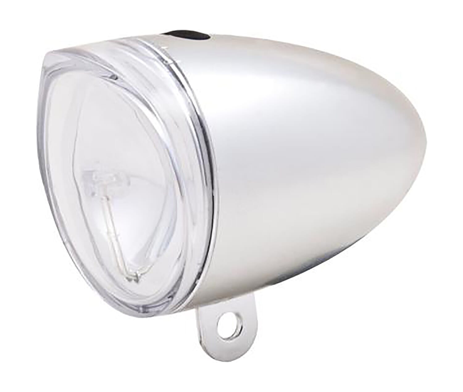 Axa Spanninga koplamp trendo xb chroom 3xaa batt. 15 lux afbeelding