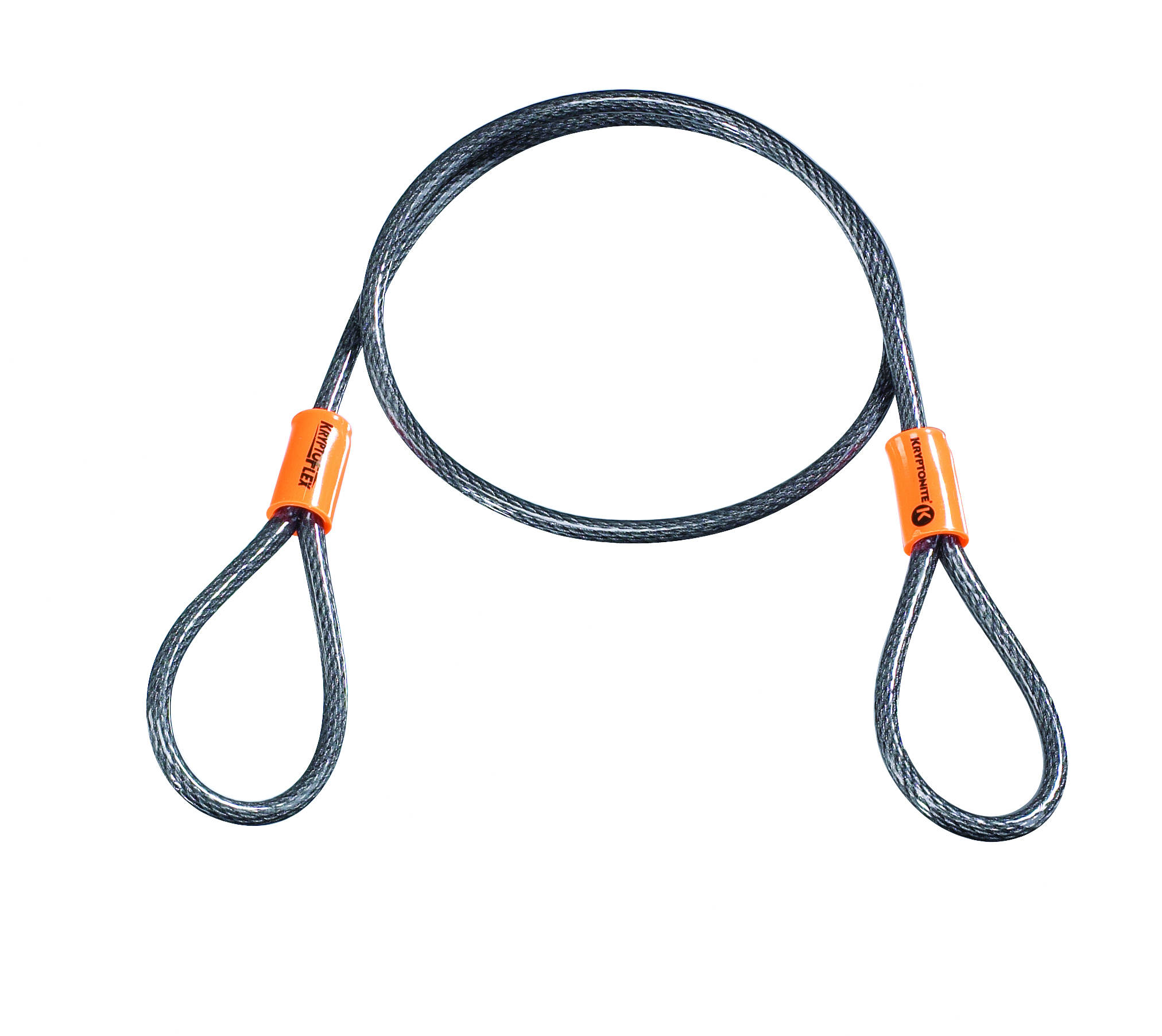 Kryptonite kabelslot double loop kryptoflex 525 afbeelding