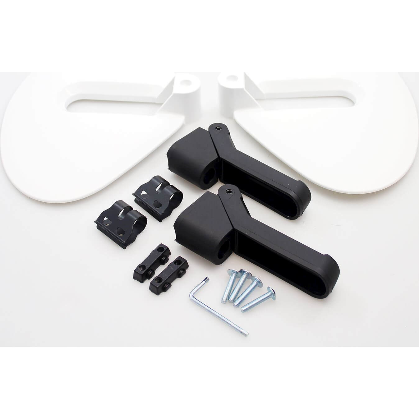 Polisport Protectiekit en voetrusten guppy junior - wit afbeelding