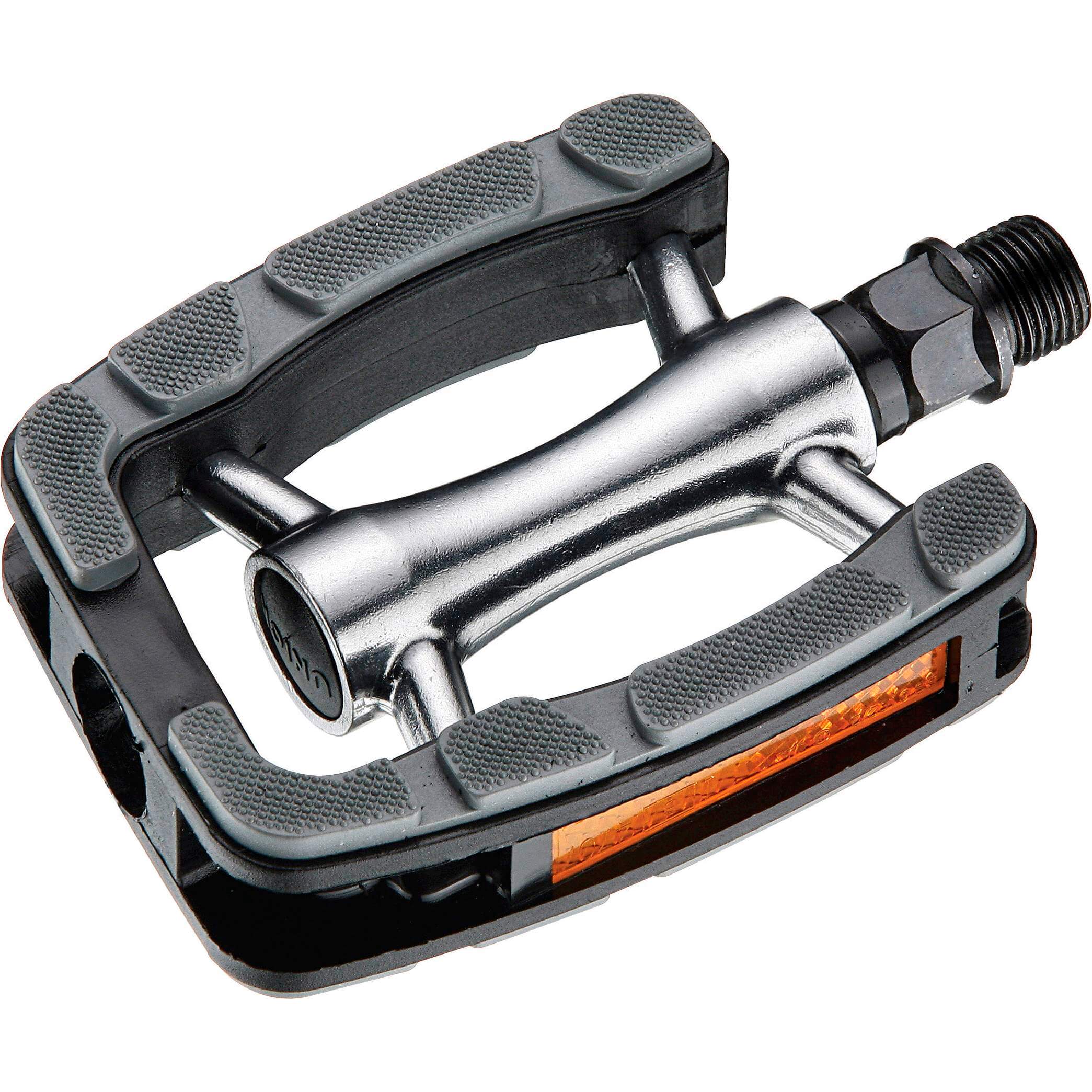Union pedalen 823 alu zilver zwart grijze inleg bulk afbeelding