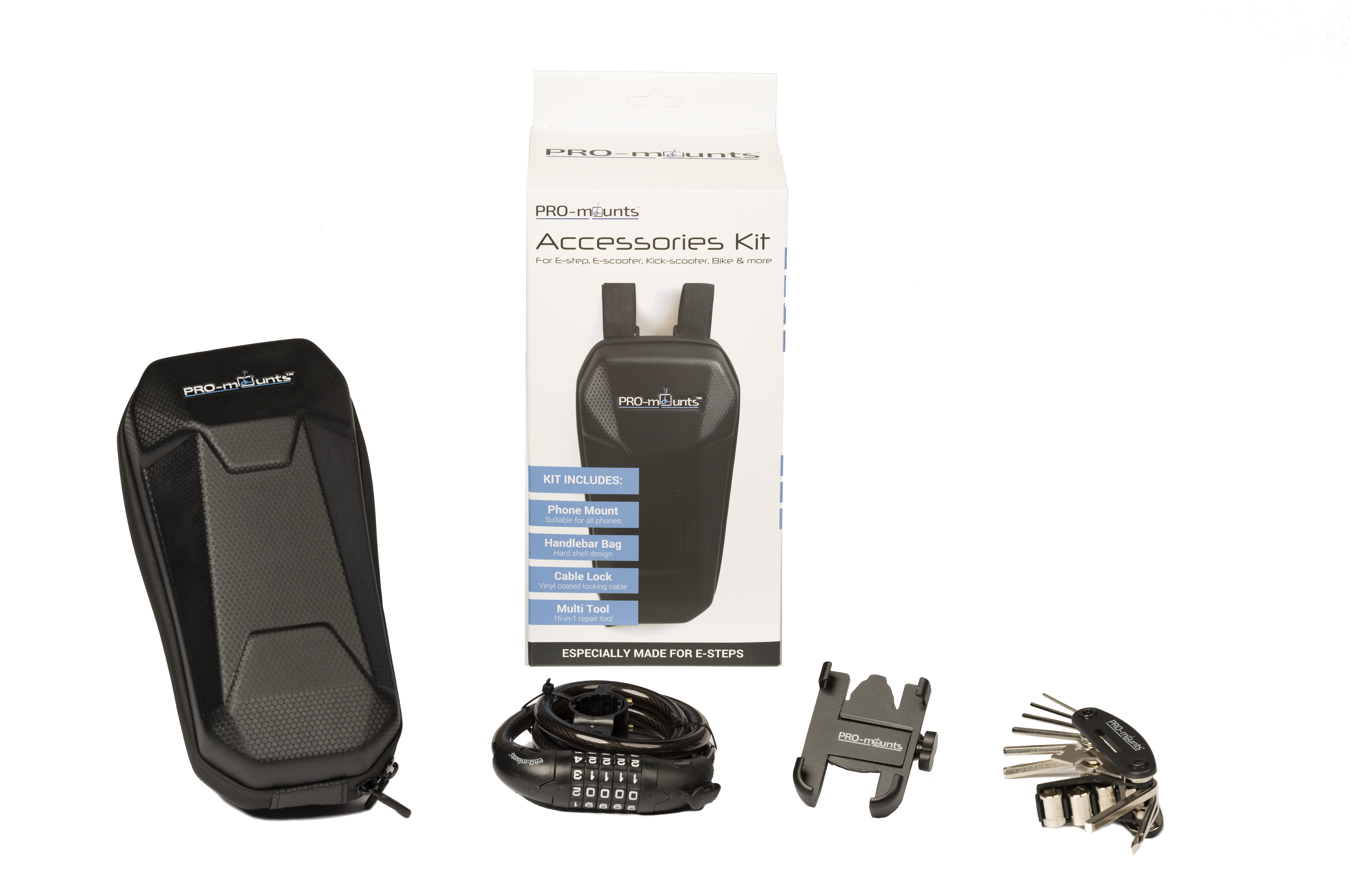 PRO-Mounts e-step accessoires kit afbeelding