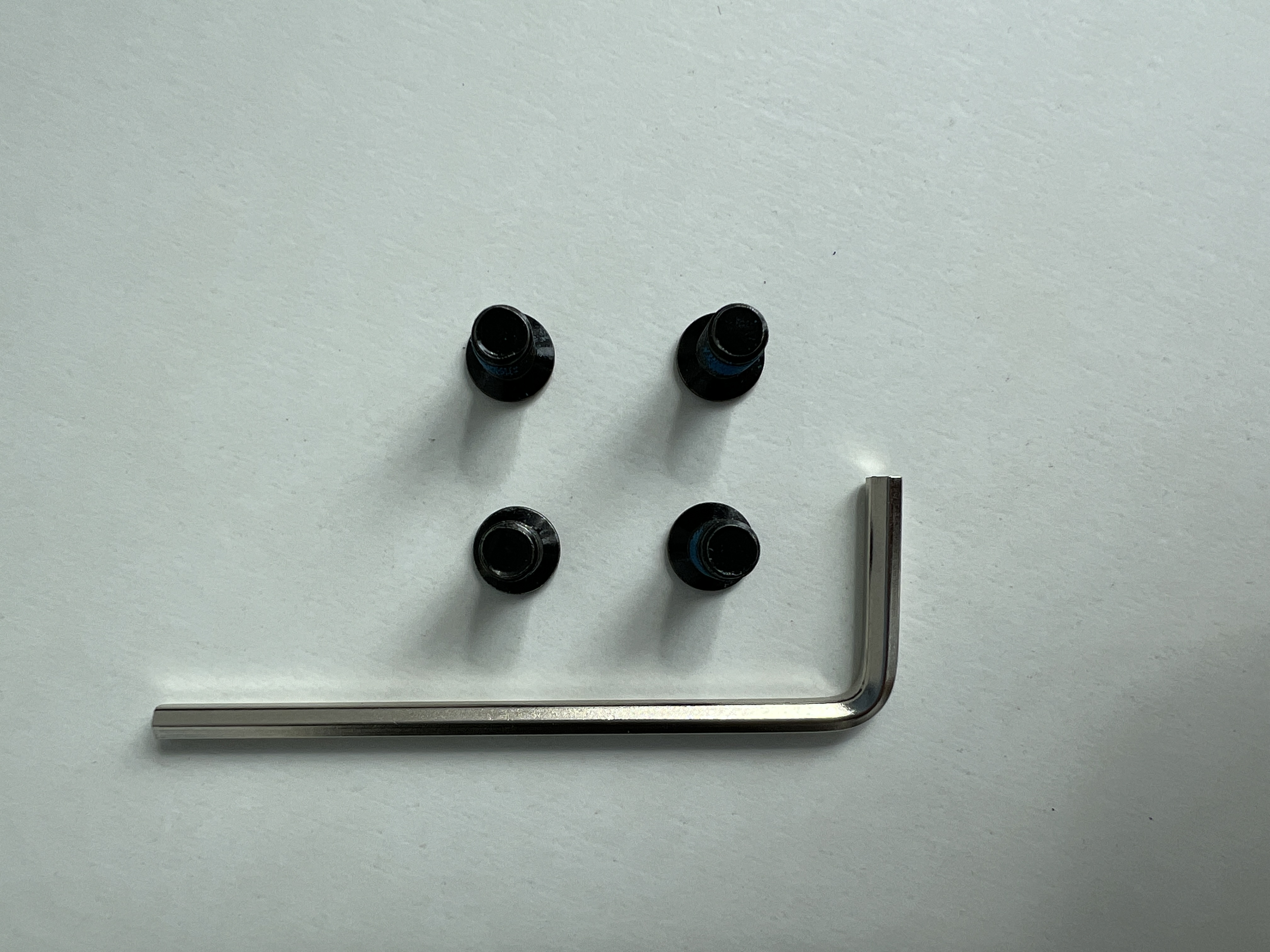 PRO-Mounts 4 stuurkolom schroeven + inbus xiaomi/ninebot afbeelding