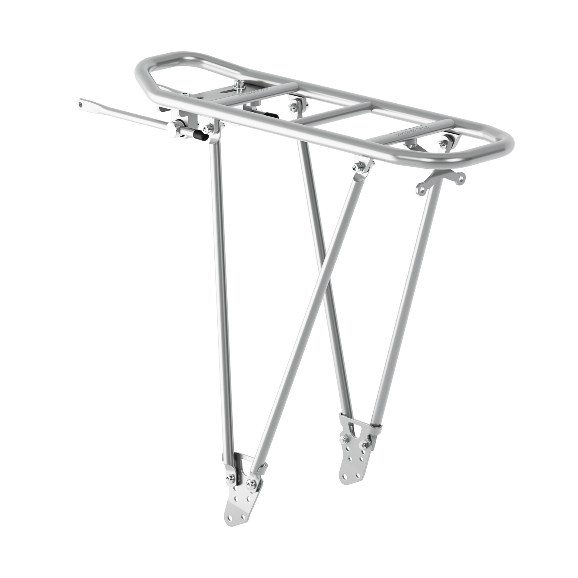 Racktime achterdrager foldit adjustable 2.0 zilver