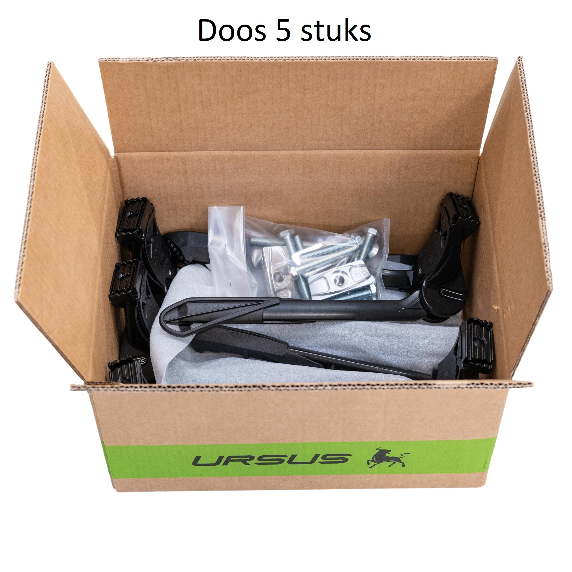 Ursus middenstandaard dubbel jumbo 26" 275mm zwart (5st)
