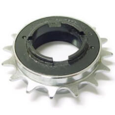 Shimano freewheel bmx 16t zilver isfmx3016 bsa afbeelding