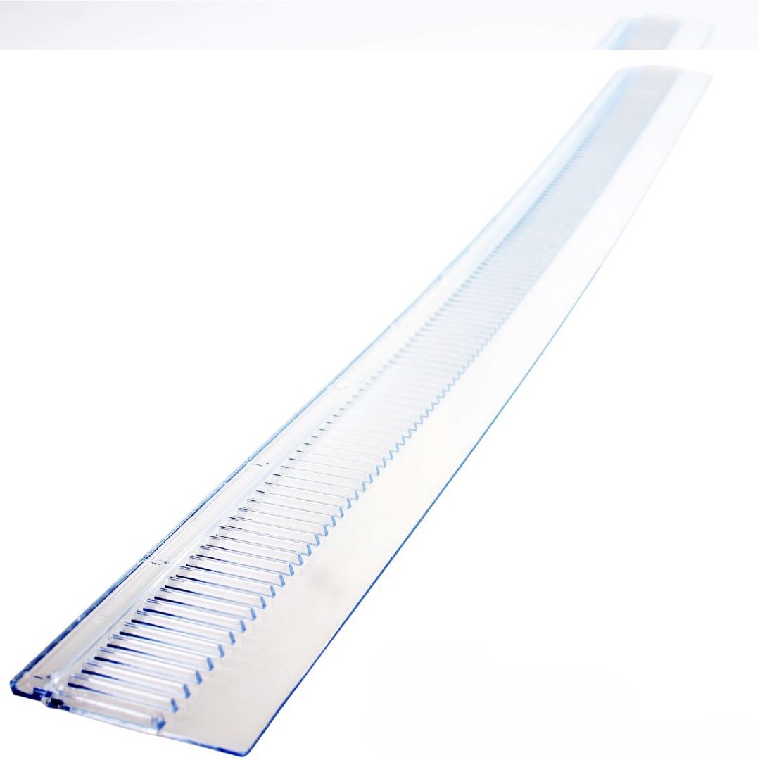 Frontlijst met hoge vertanding 1000 x 75 mm afbeelding