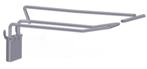 Klaphaak 200mm Ø4.8, dubbel LA 15 afbeelding