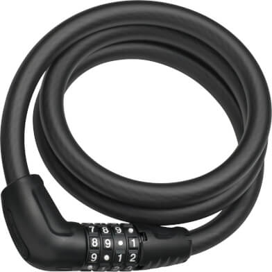 Abus microflex 6615c/120/15 zwart kabelslot