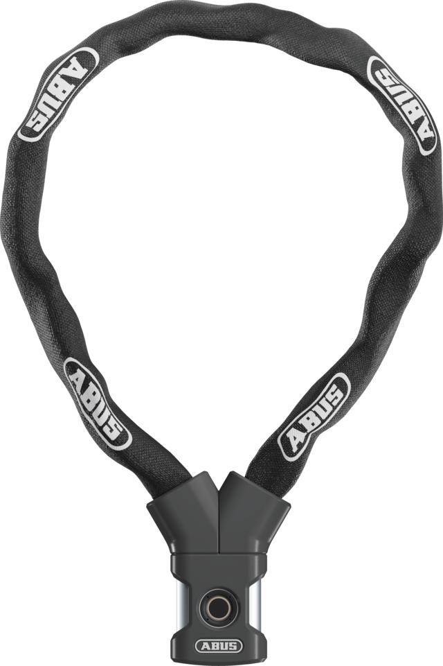 Abus kettingslot yardo fingerprint 7807fp/110 black afbeelding