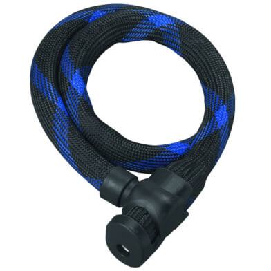 Abus ivera steel-o-flex 7200/85 zwart - 85cm - fietsslot