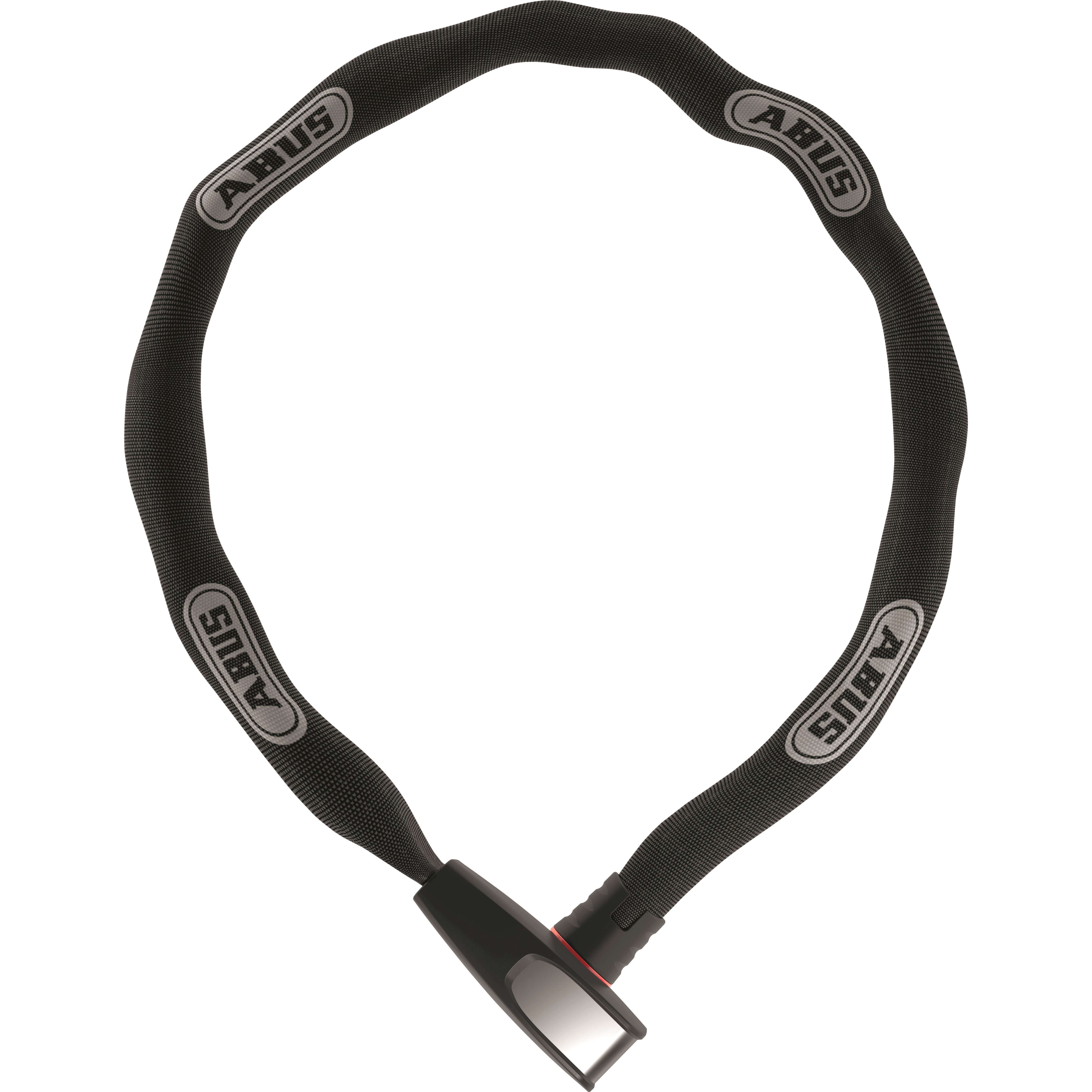 Abus steel-o-chain 8807k/85 bk - fietsslot - 85 cm - zwart