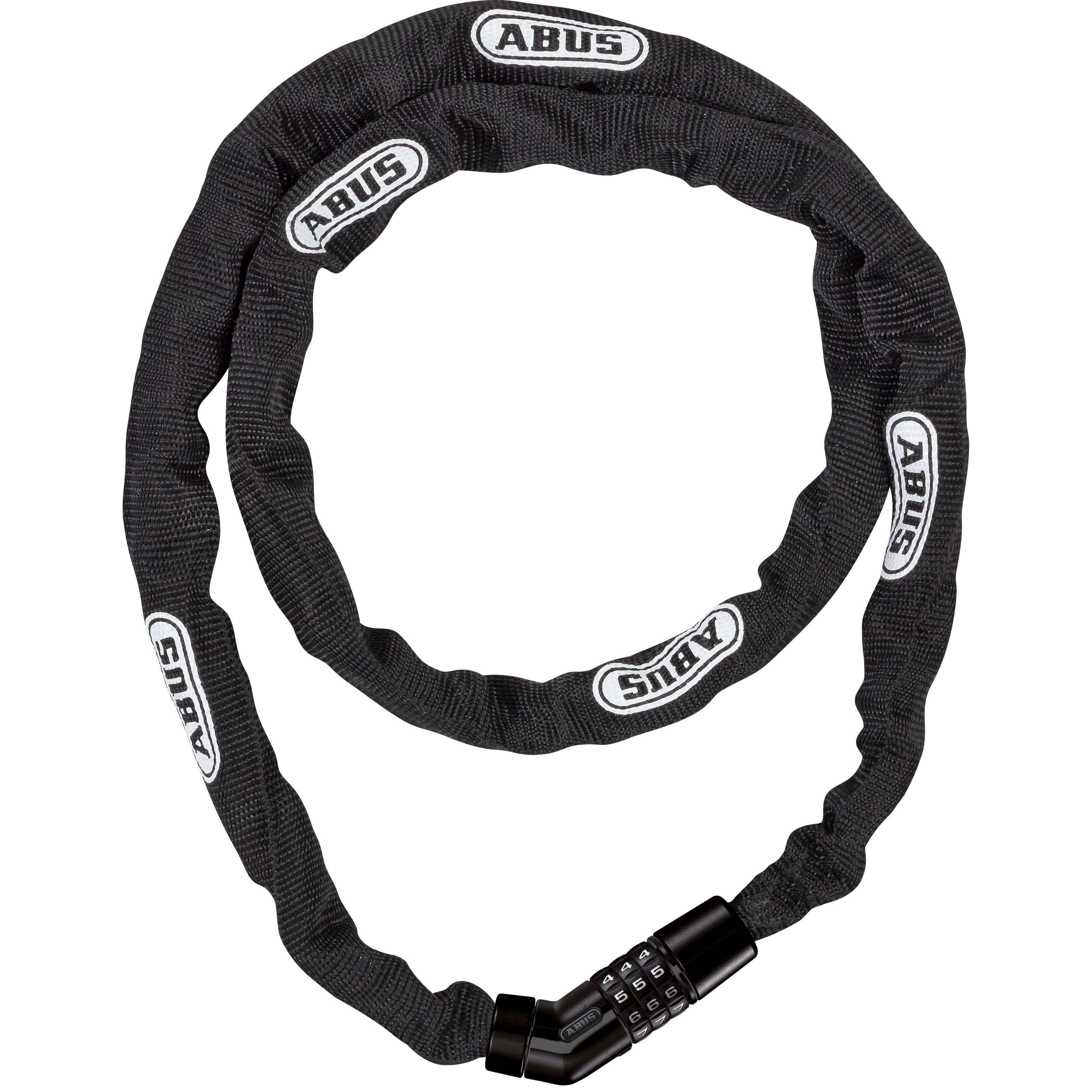 Abus cijfer kettingslot 4804c/75 zwart 110cm