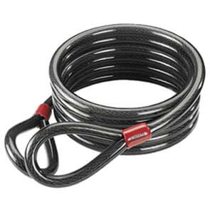 Abus cobra 10/1000 - zwarte kabelslot (10m)
