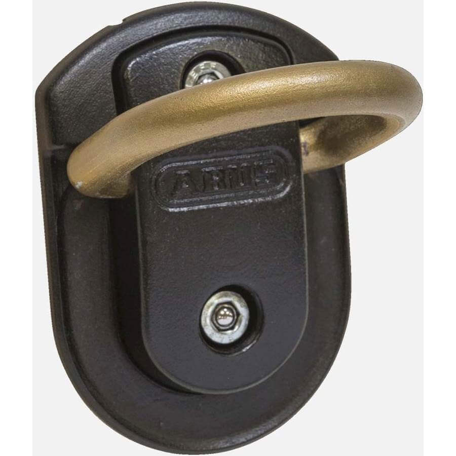 Abus wba75 muur-/vloeranker slot - zwart, 14mm dik, extreem hoge weerstand, geschikt voor kettingslot #wba75