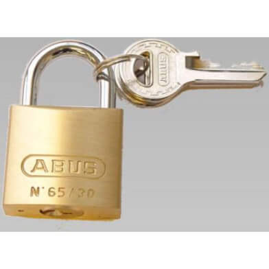Abus hangslot 65/30mm grijs - 4cm