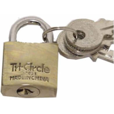Tricircle Tri-circle hangslot - grijs, sleutelsluiting, 20mm afbeelding
