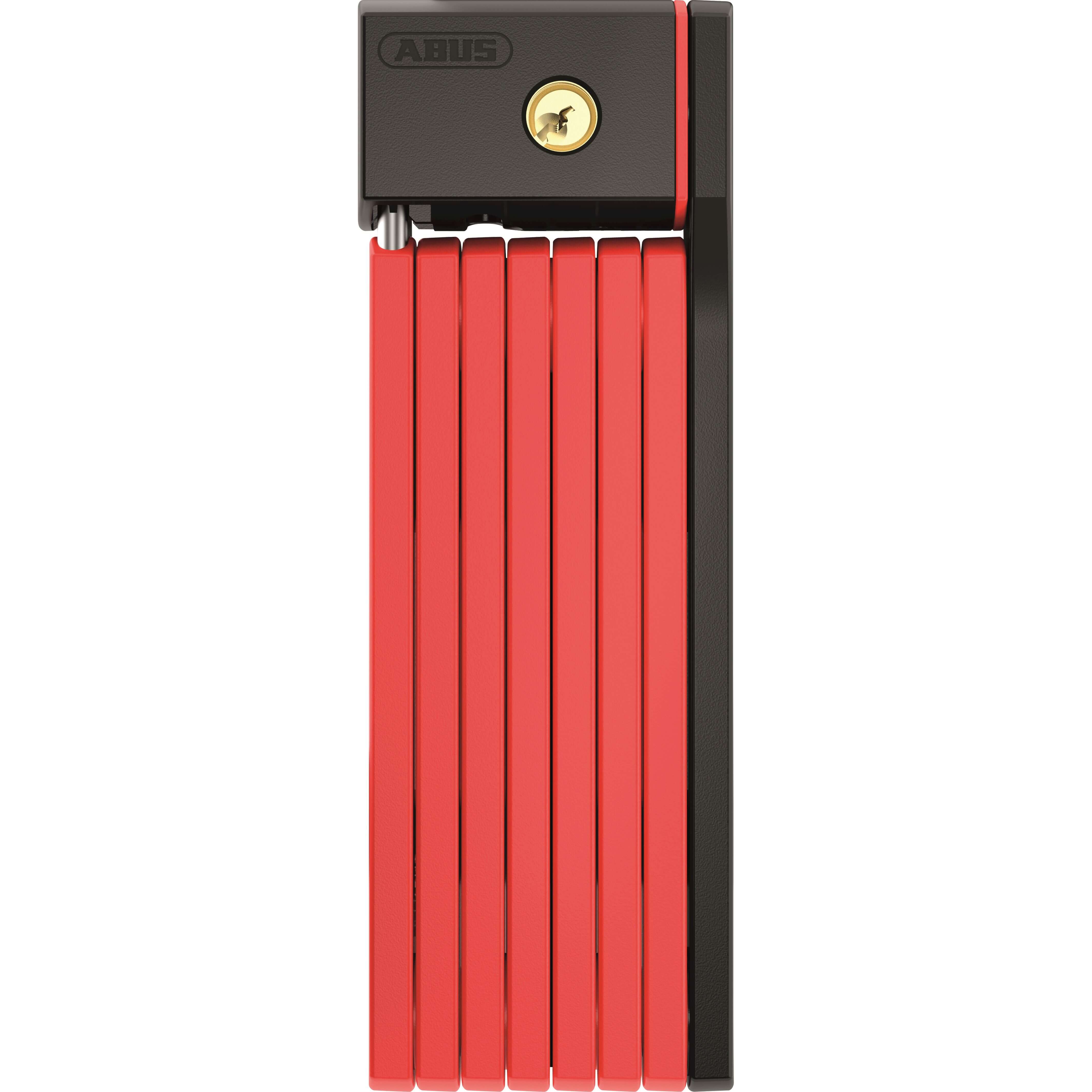 Abus bordo big ugrip - vouwslot 100cm - rood