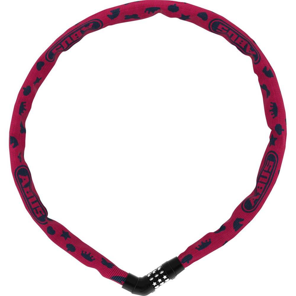 Abus 4804c/75 roze kettingslot 75cm