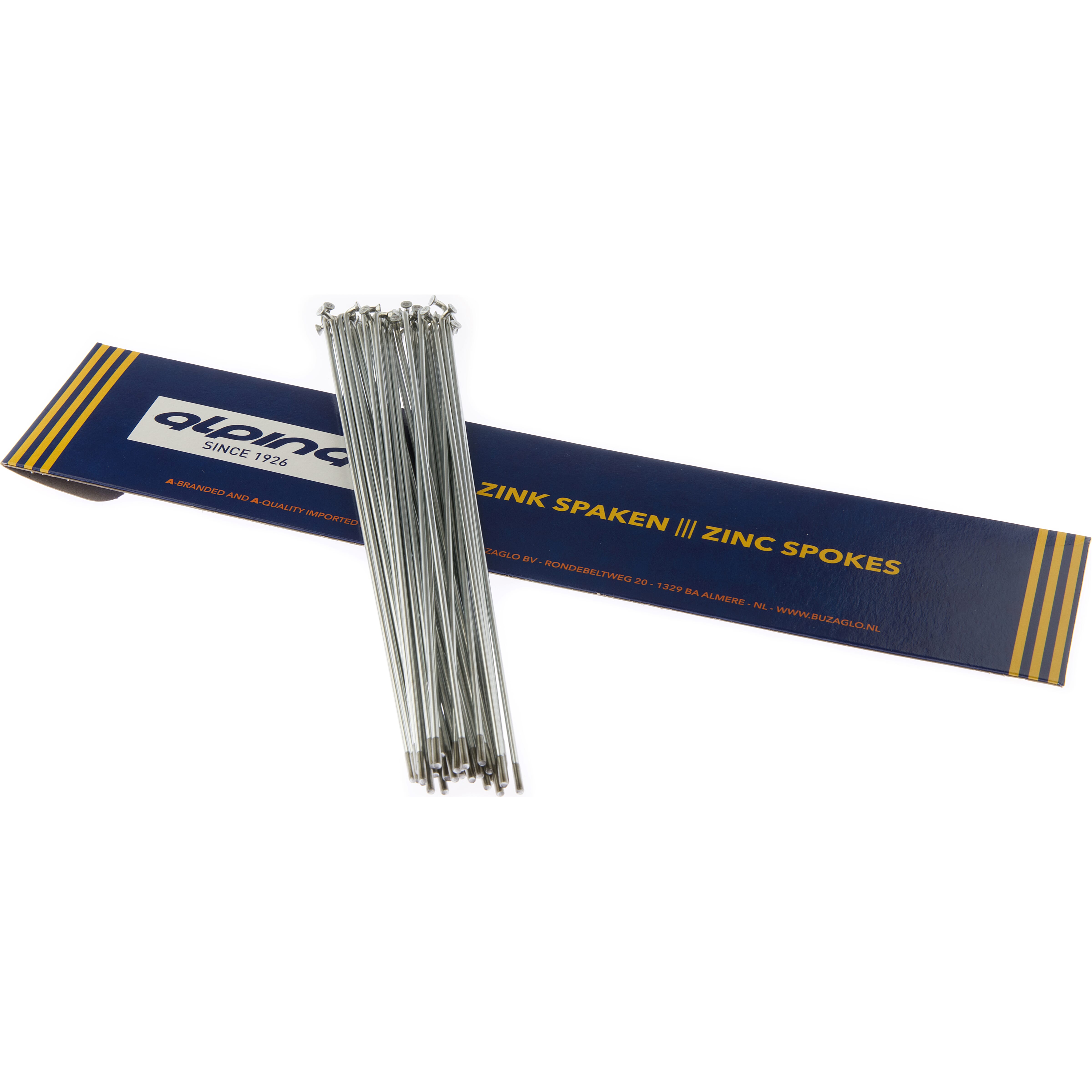 Alpina spaken 13g (2,34mm) 282mm zink (p36)