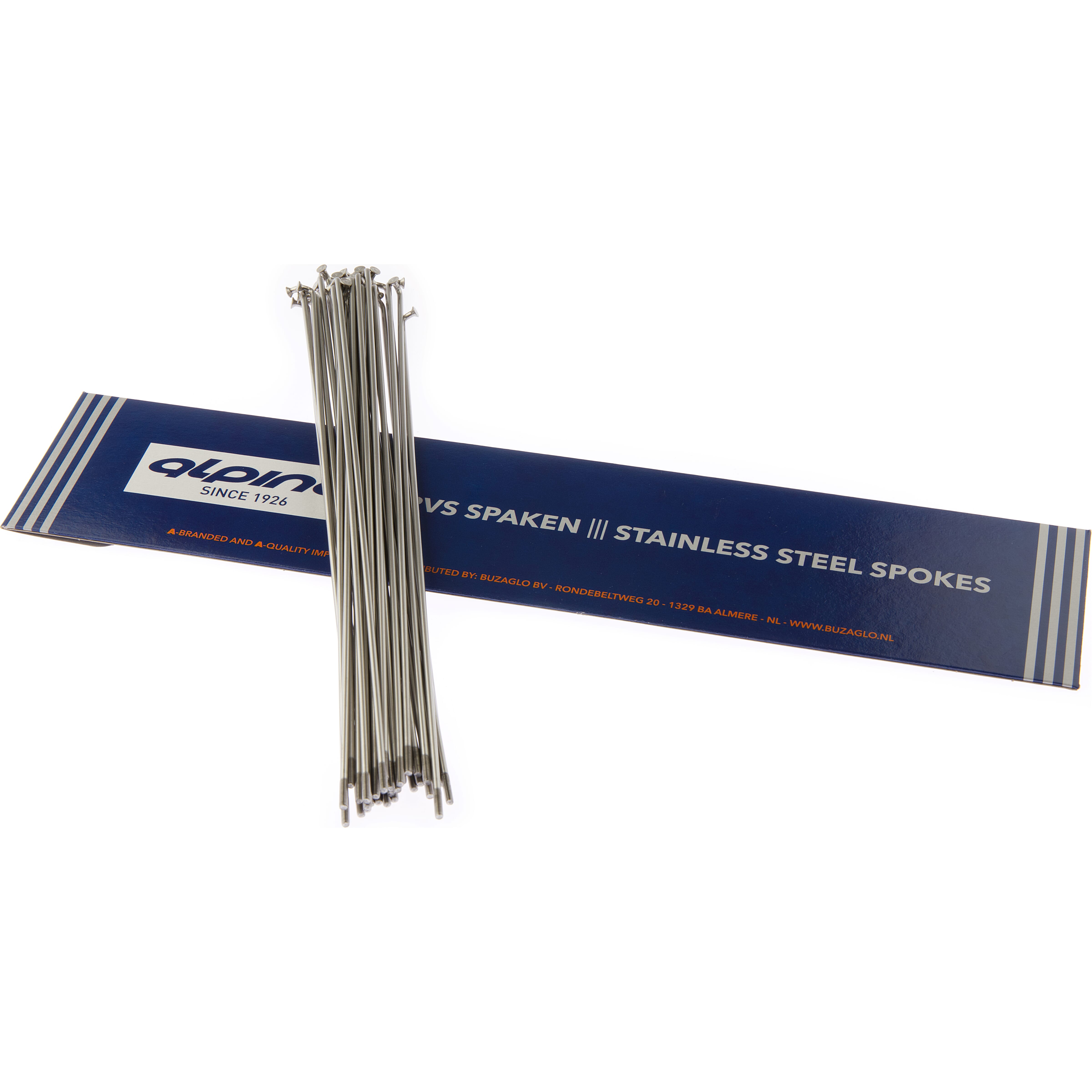 Alpina spaken 13g (2,34mm) 274mm rvs (p36) afbeelding