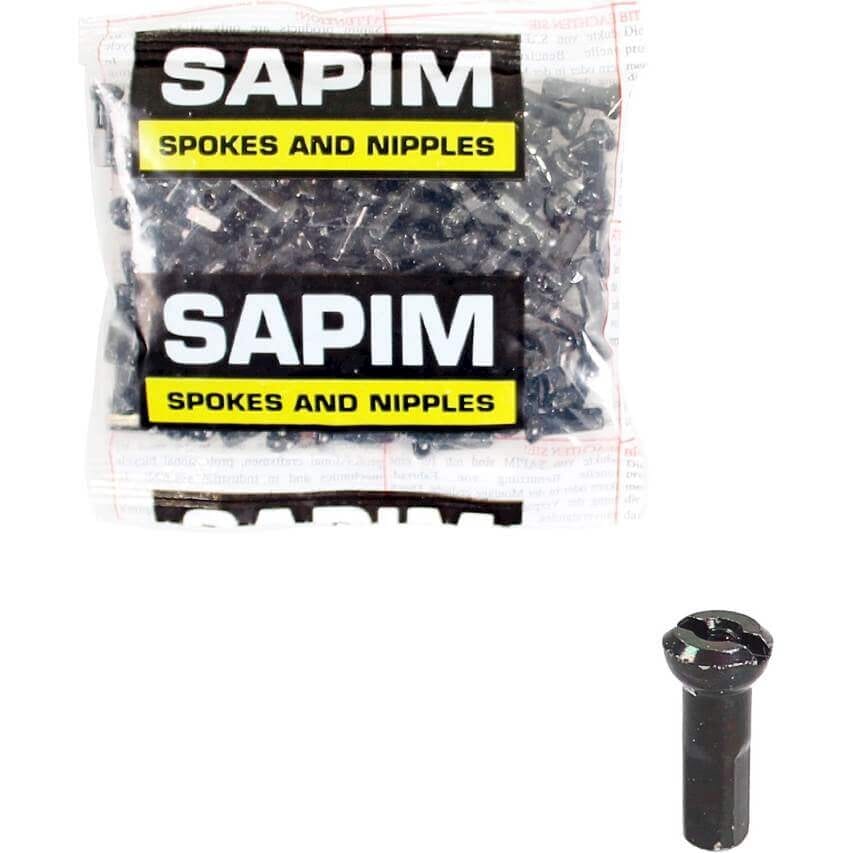 Sapim spaaknippel sp13 velg 14 zwart zak (100 stuks) afbeelding
