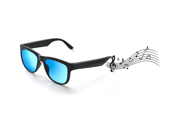 Caliber soundglasses smart-bril gepolariseerd - blauw afbeelding