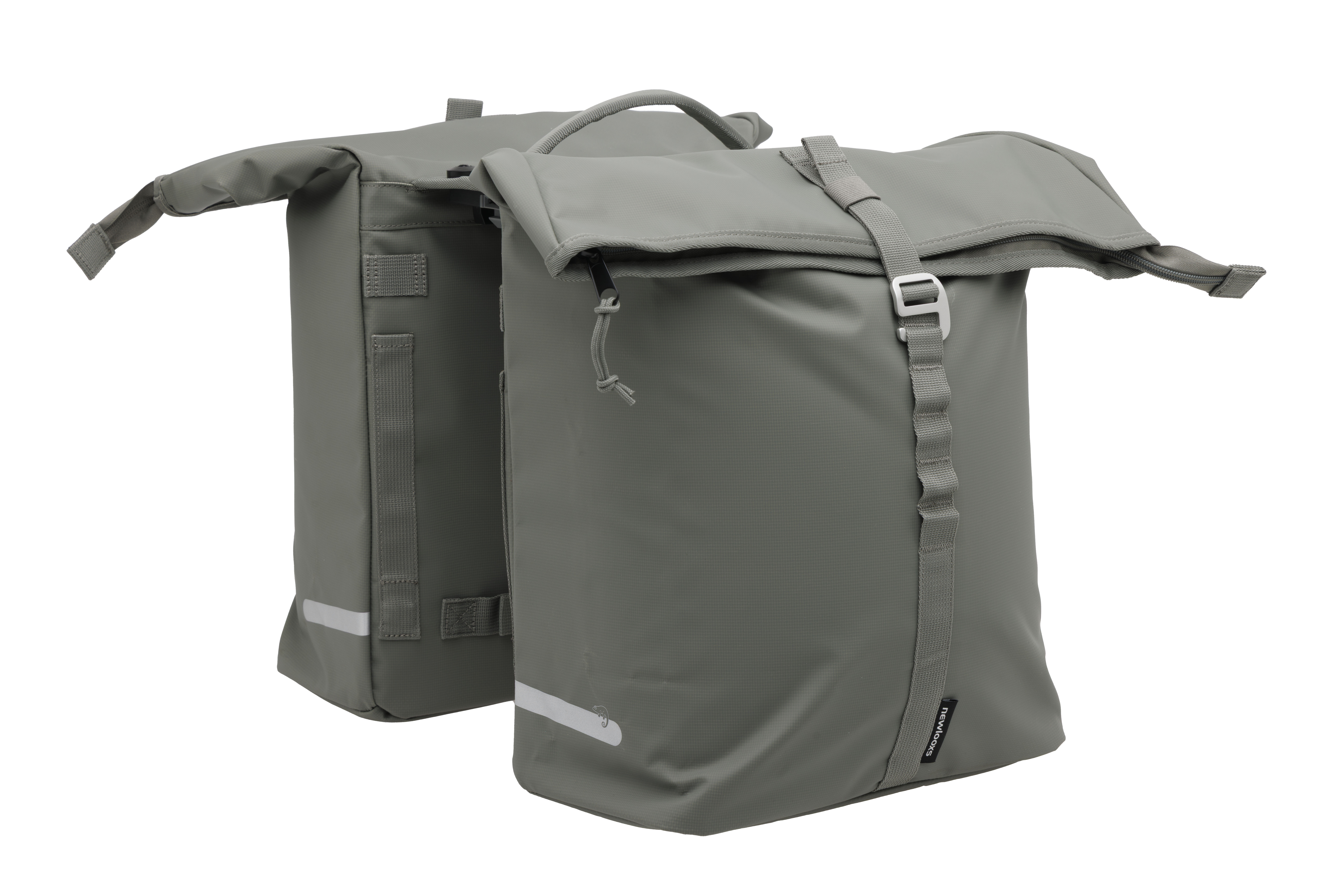 Newlooxs New looxs fietstas dubbel cantos groen mik 36l