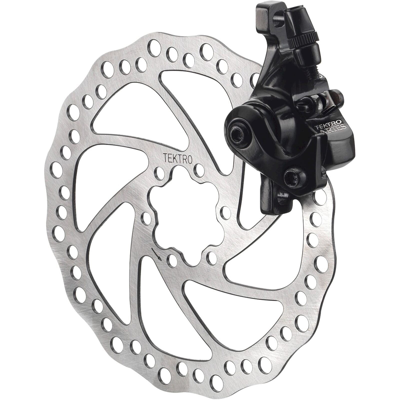 Tektro aquila/aries md-m300f mechanische schijfrem voor met rotor 180mm afbeelding