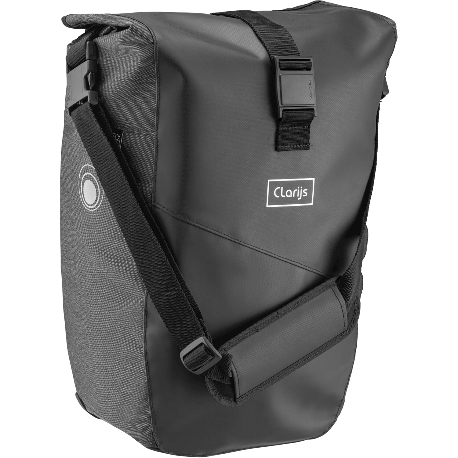 Clarijs tas enkel solo zwart 24 ltr afbeelding