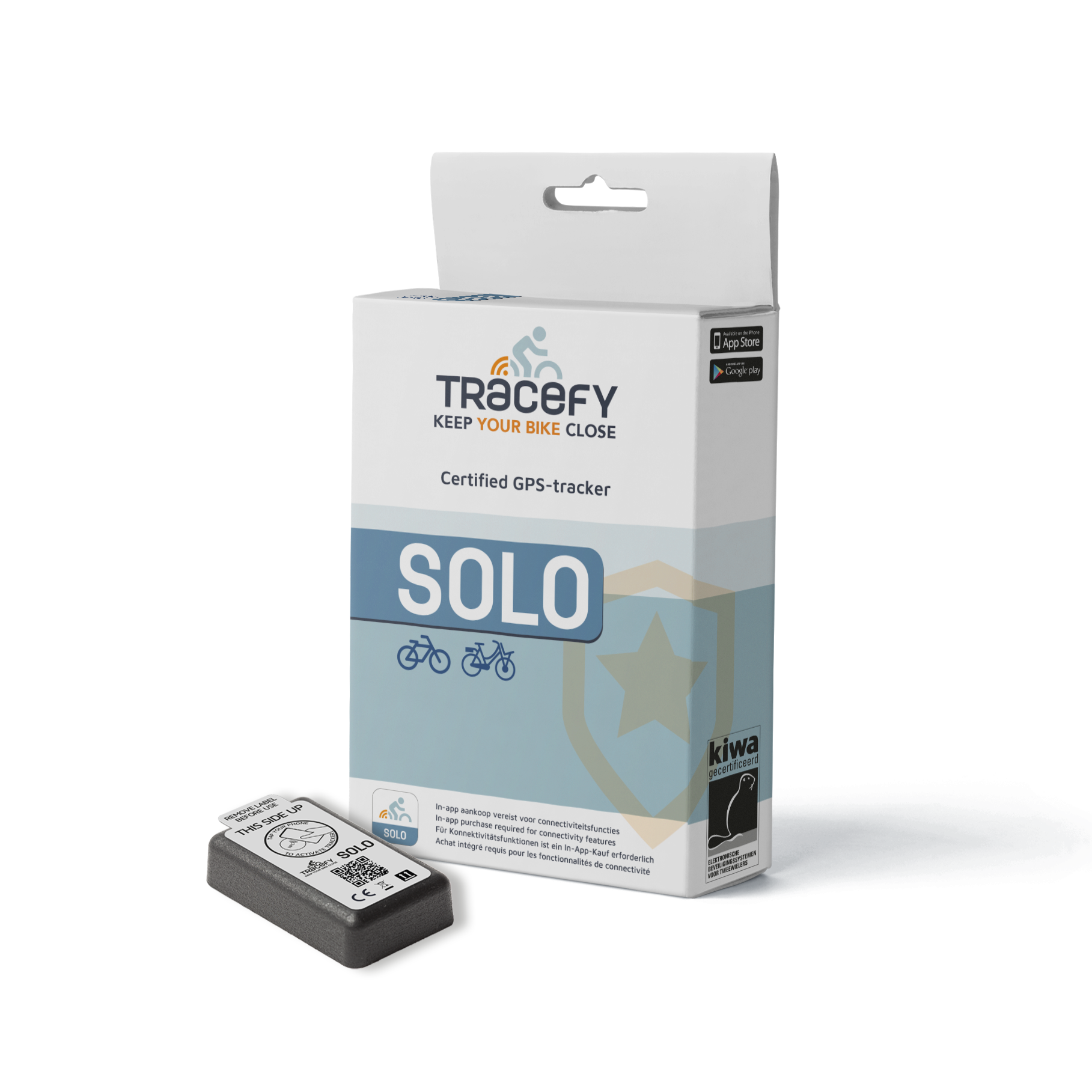 Tracefy solo stand-alone gps tracker afbeelding