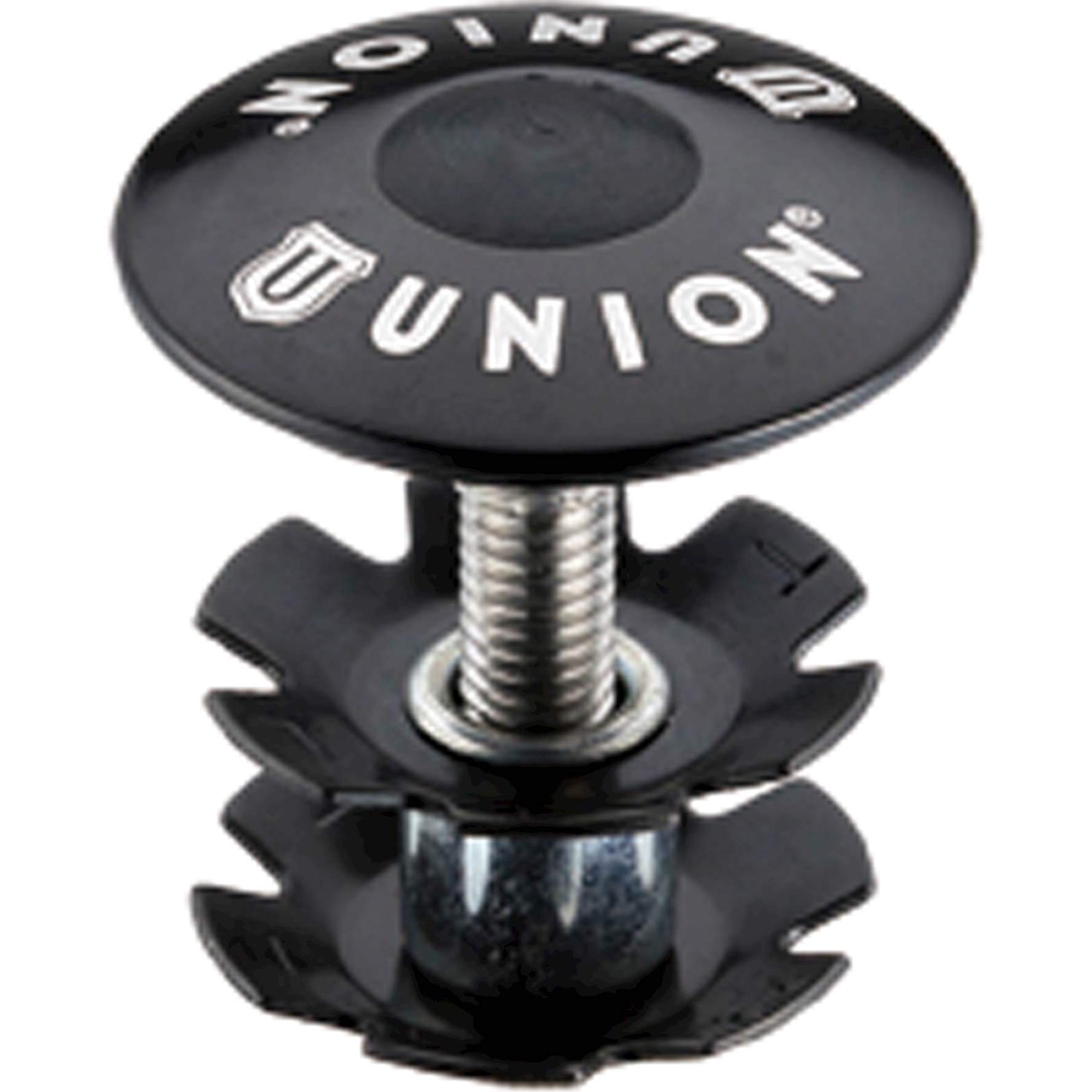 Union balhoofd plug/kap ahead 1 1/8 zwart afbeelding