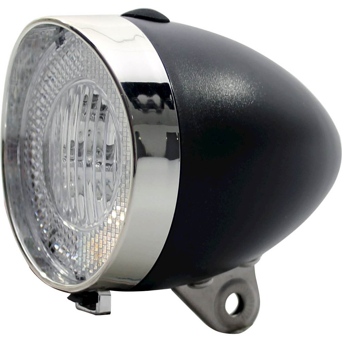 Union koplamp un-4900 retro plus batterij zwart afbeelding