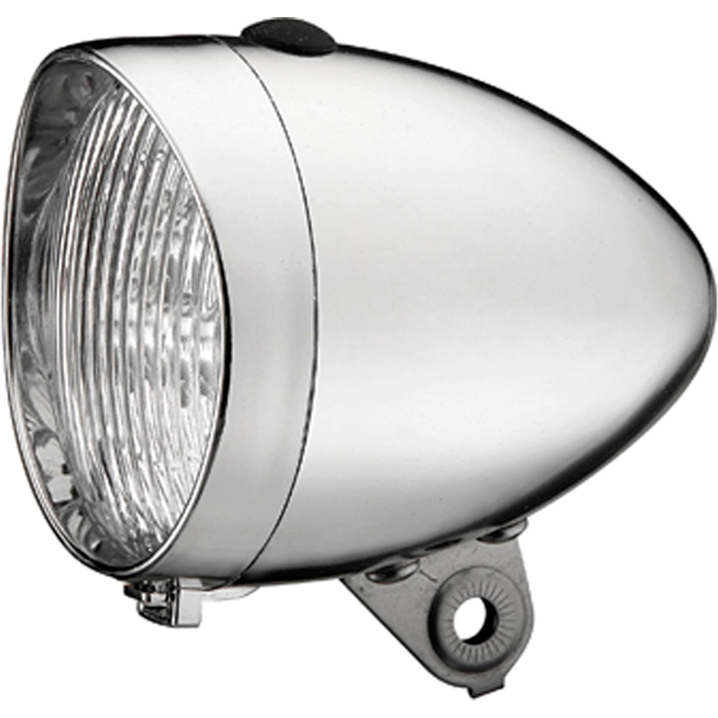 Union koplamp un-4900 retro plus batterij chroom afbeelding