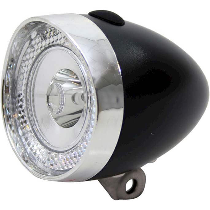 Union koplamp un-4955 retro mini batterij zwart op kaart