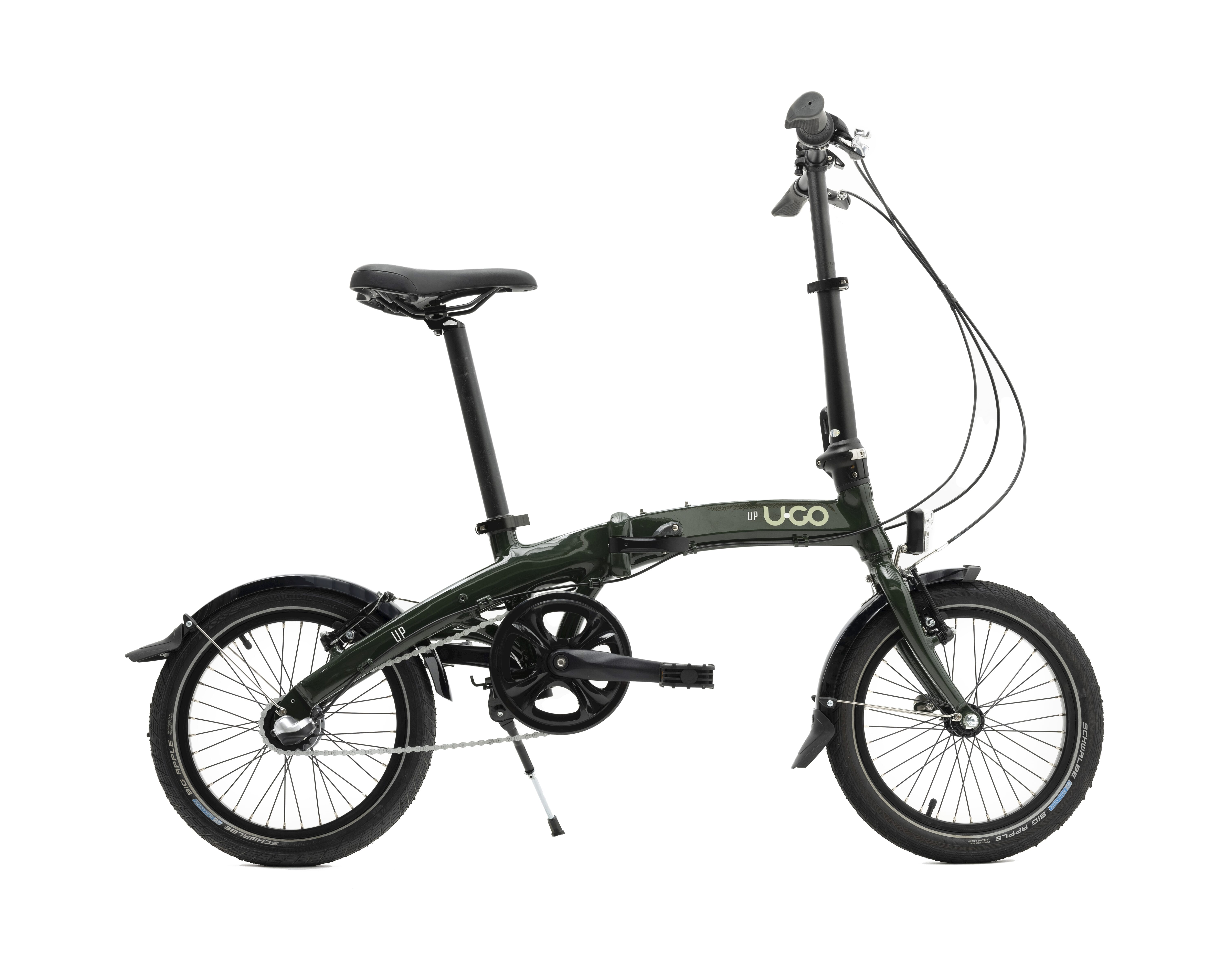 UGO vouwfiets up 16 i3 moss green afbeelding